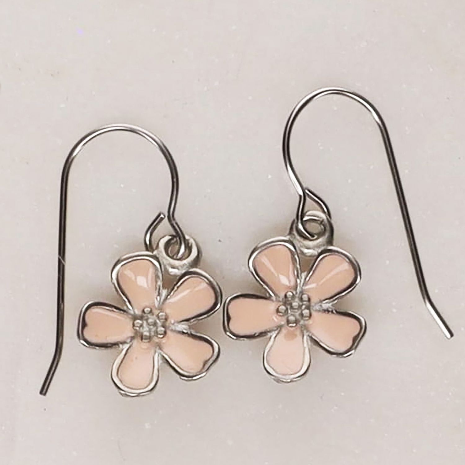 Cherry Blossom Dangle Earrings