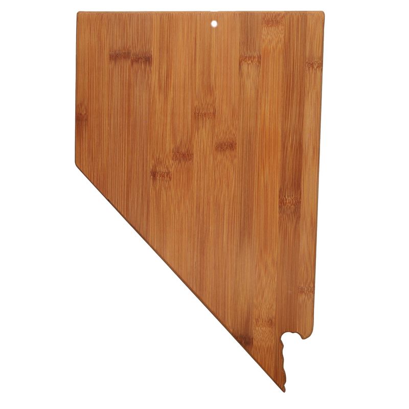 Nevada Shaped Serving &amp; Cutting Bamboo Board