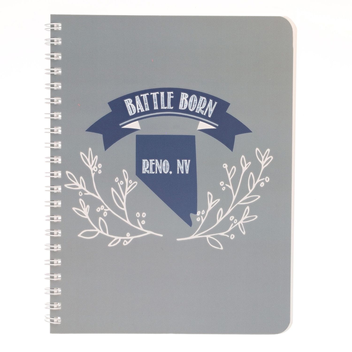 Battle Born Spiral Notebook