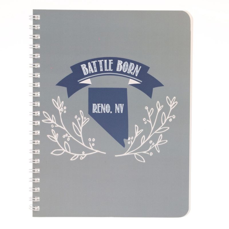 Battle Born Spiral Notebook