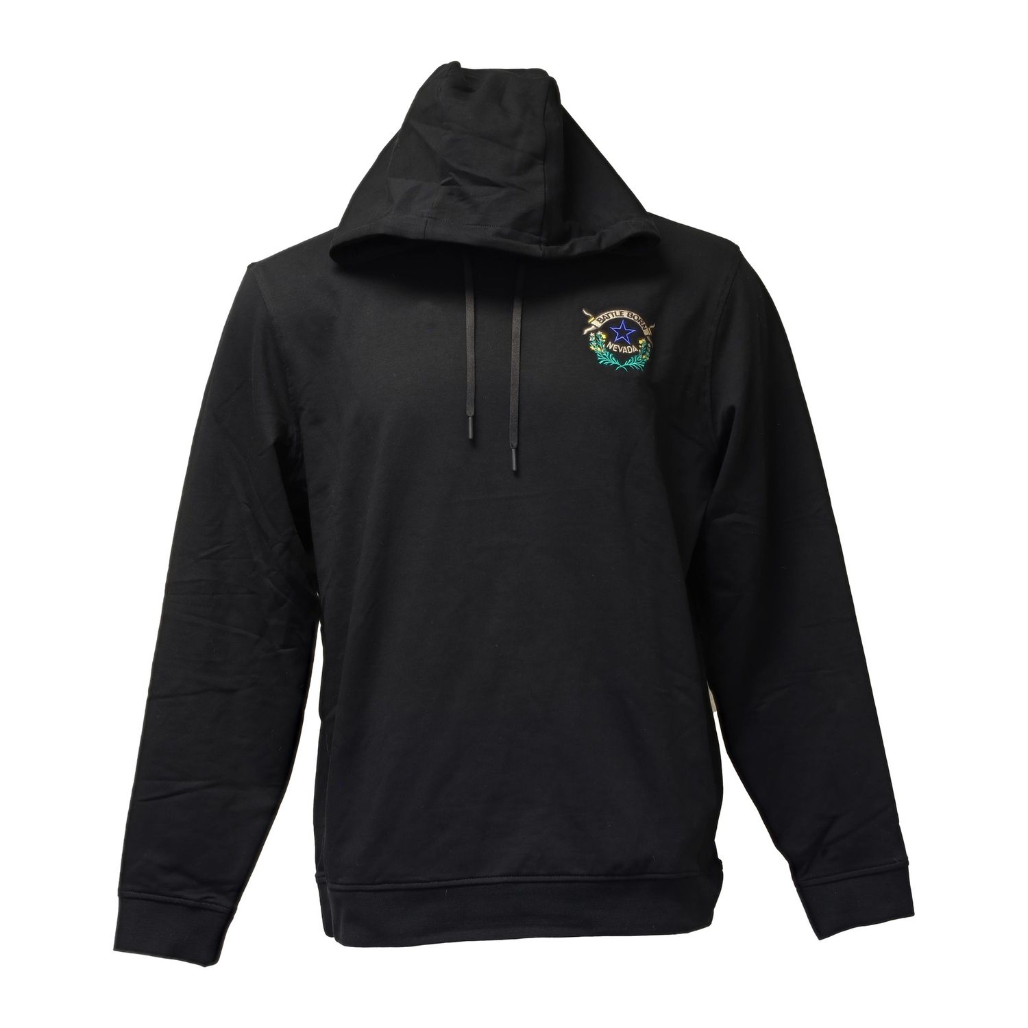 Battle Born Performance Hooded Sweatshirt - BLACK