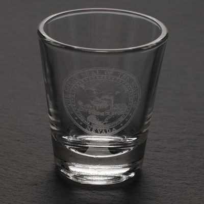 State Seal Shot Glass