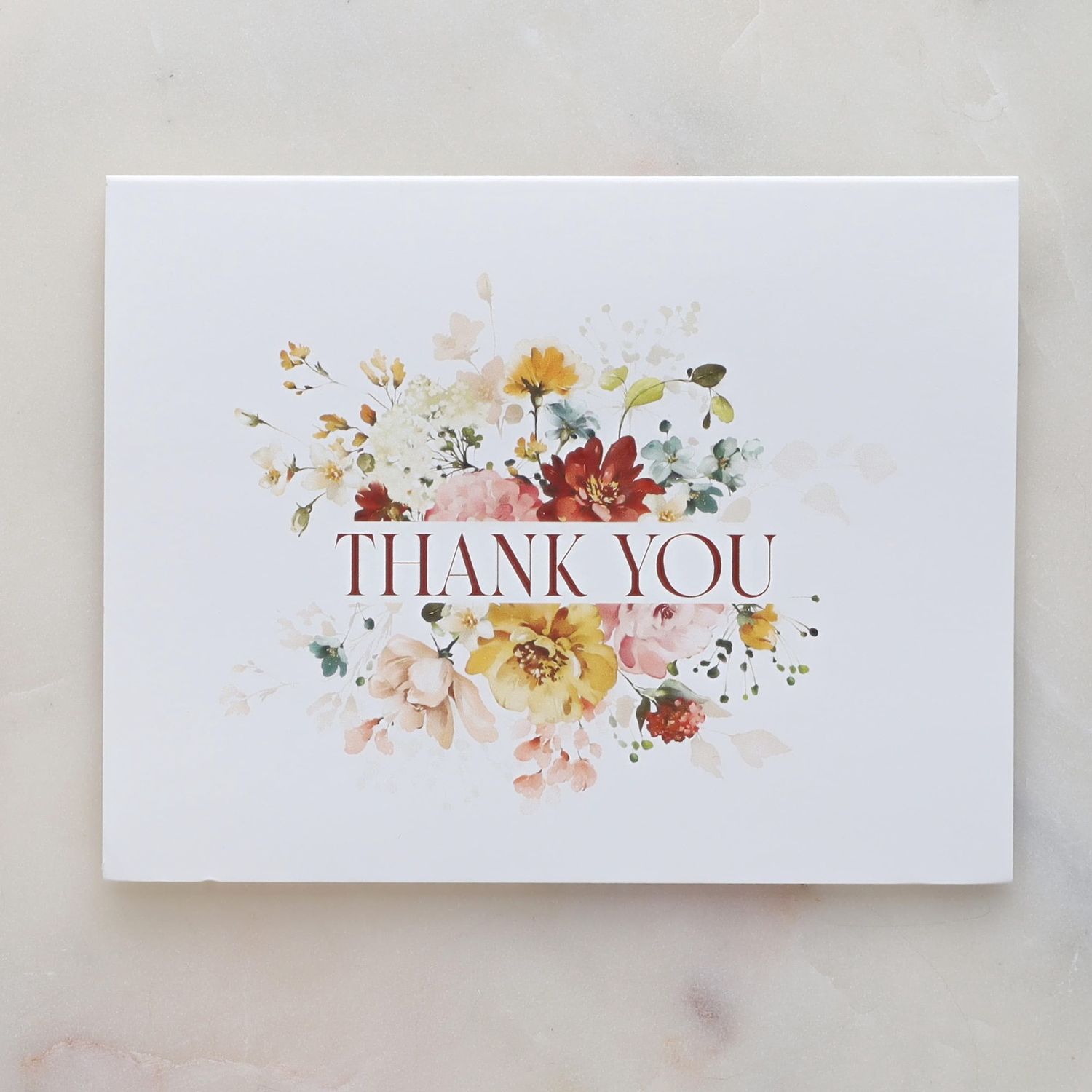 Floral Thank You Cards (Set of 8)