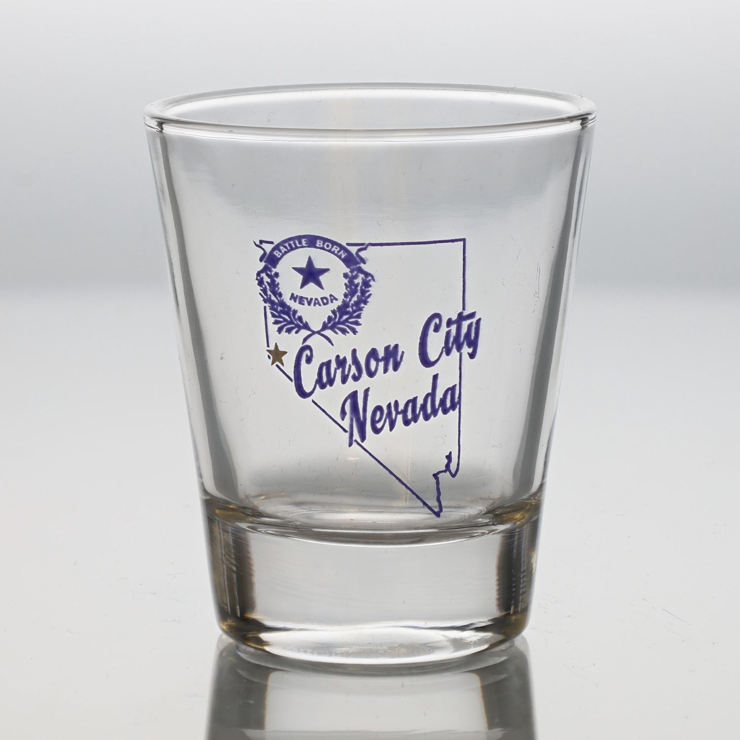 Carson City Shot Glass