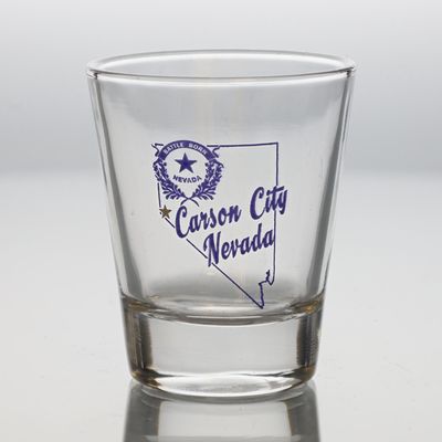 Carson City Shot Glass
