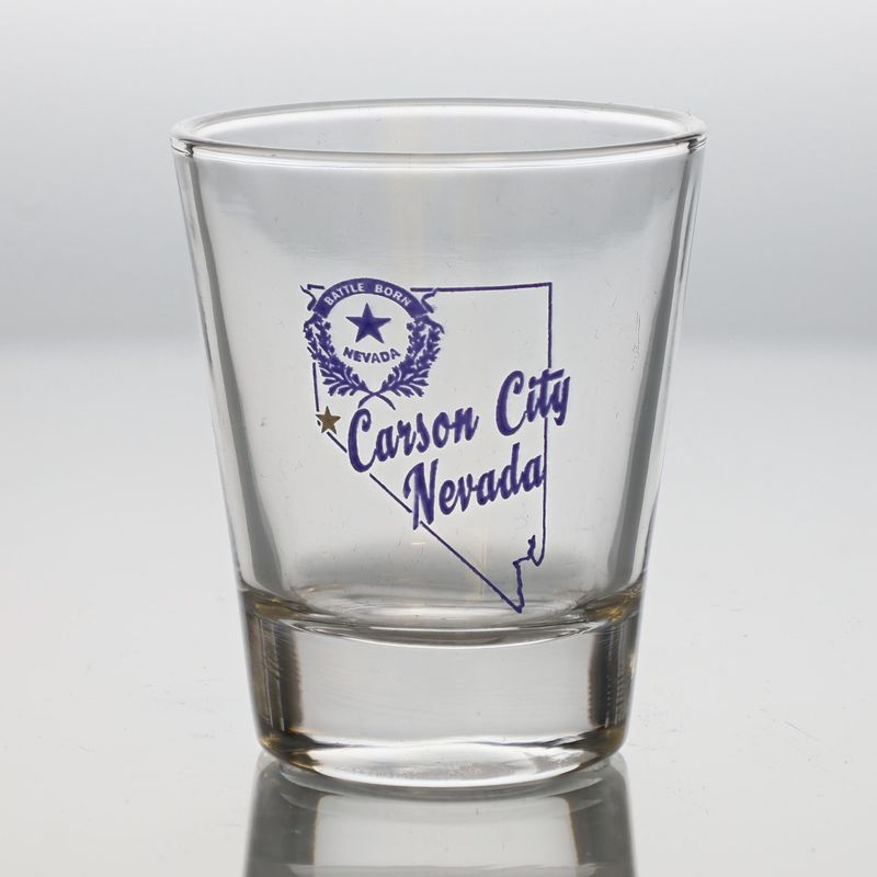 Carson City Shot Glass