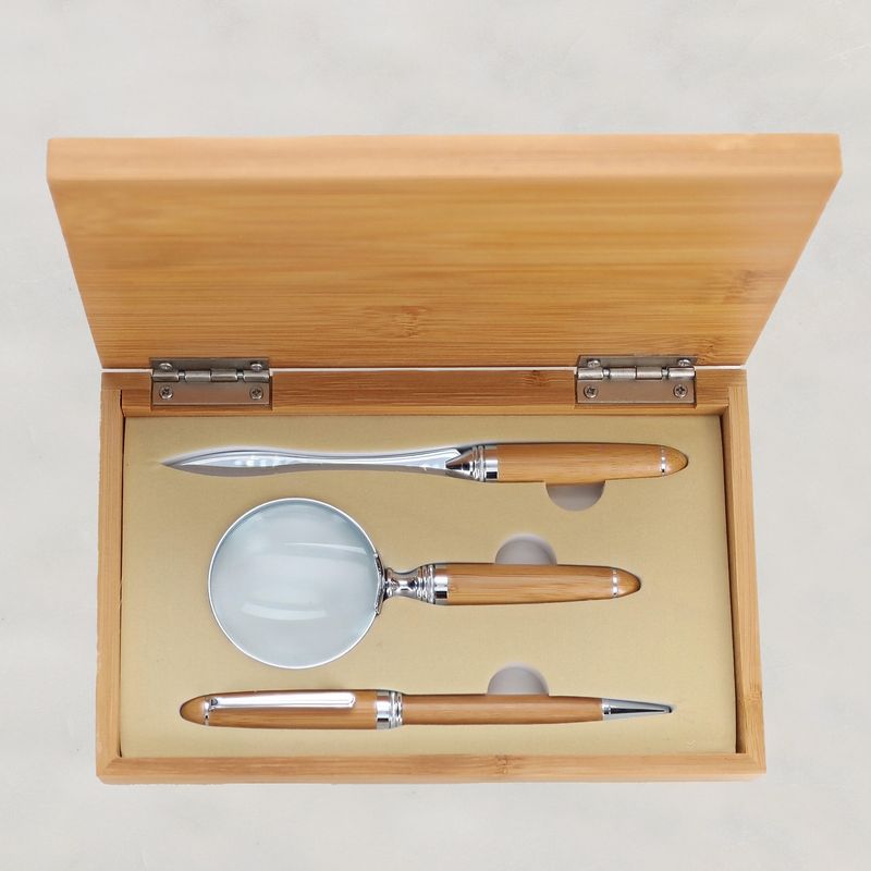 Pen, Letter Opener &amp; Magnifier Set