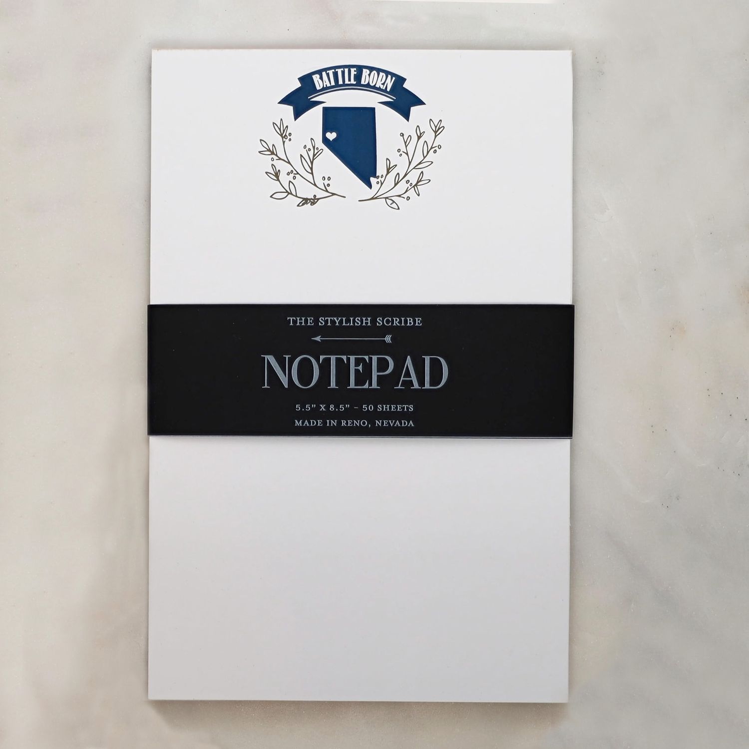 Battle Born Notepad - 50 Sheets