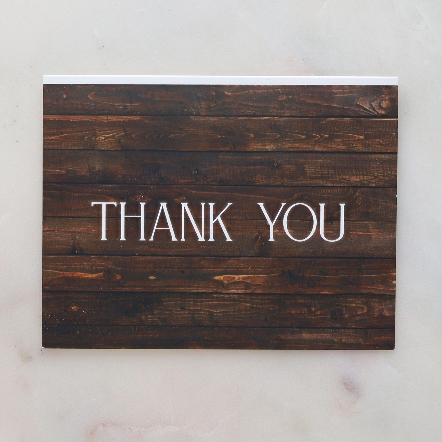 Rustic Thank You Cards (Set of 8)