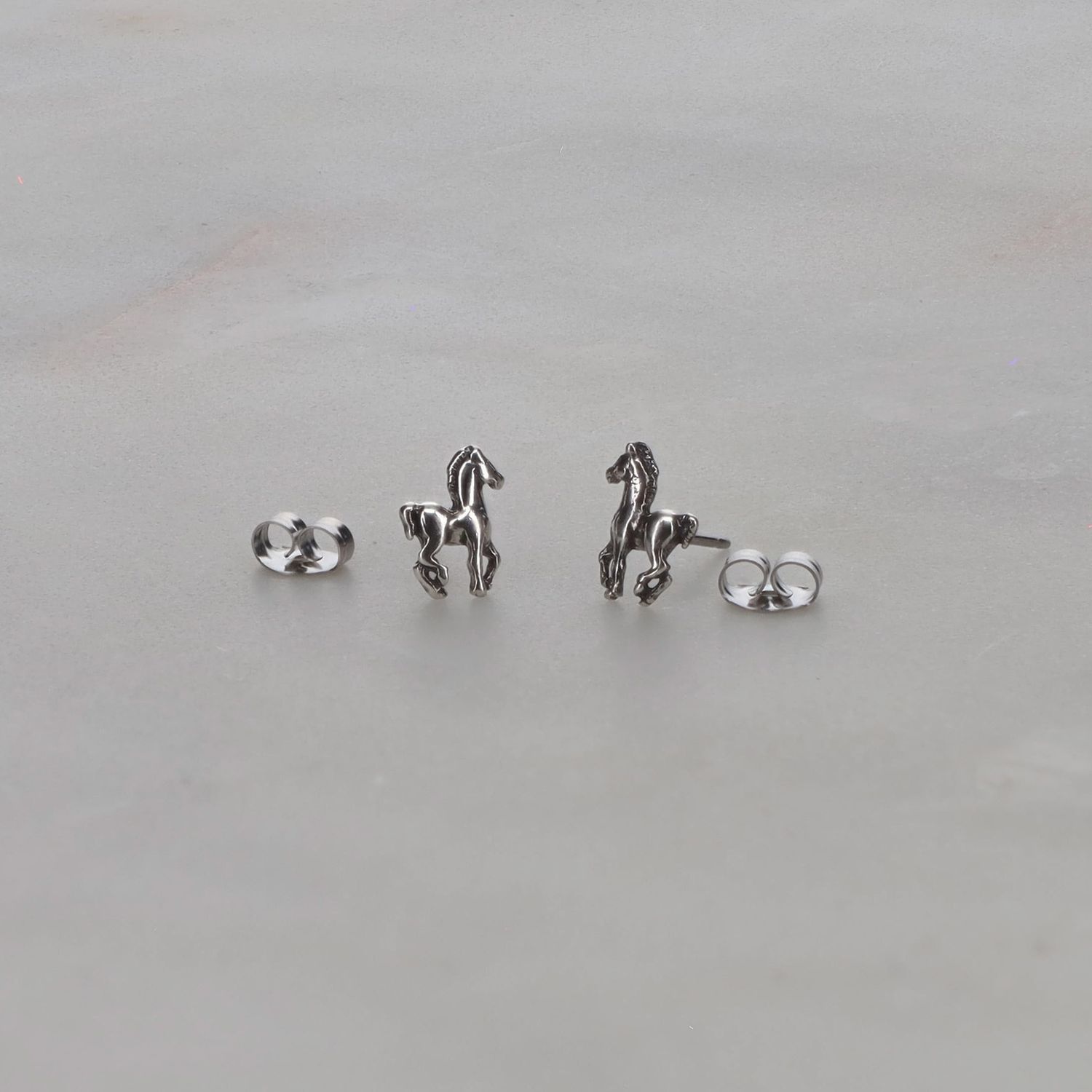 Sterling Silver Colt Post Earrings