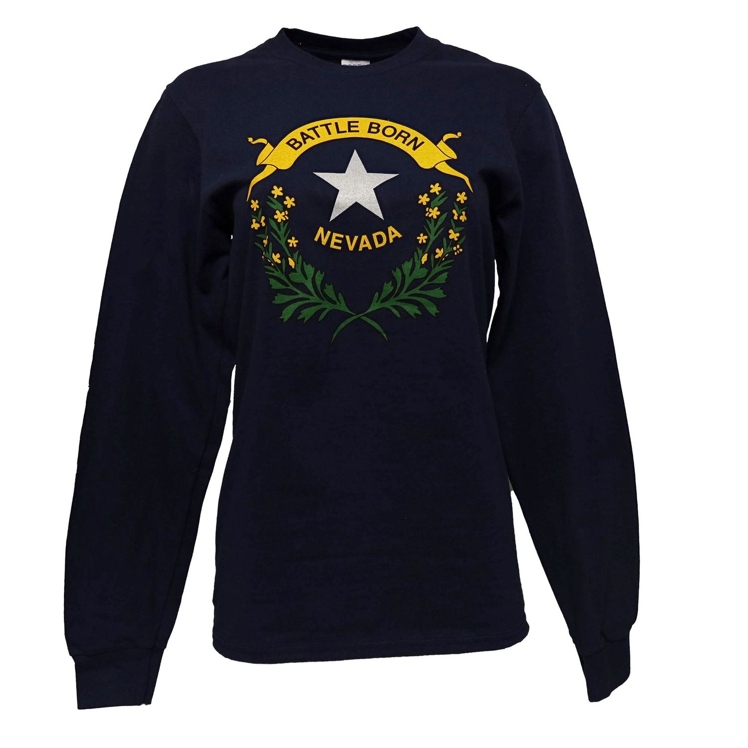 Battle Born T-Shirt, Age: Adult, Shape: Long Sleeve, Size: Small