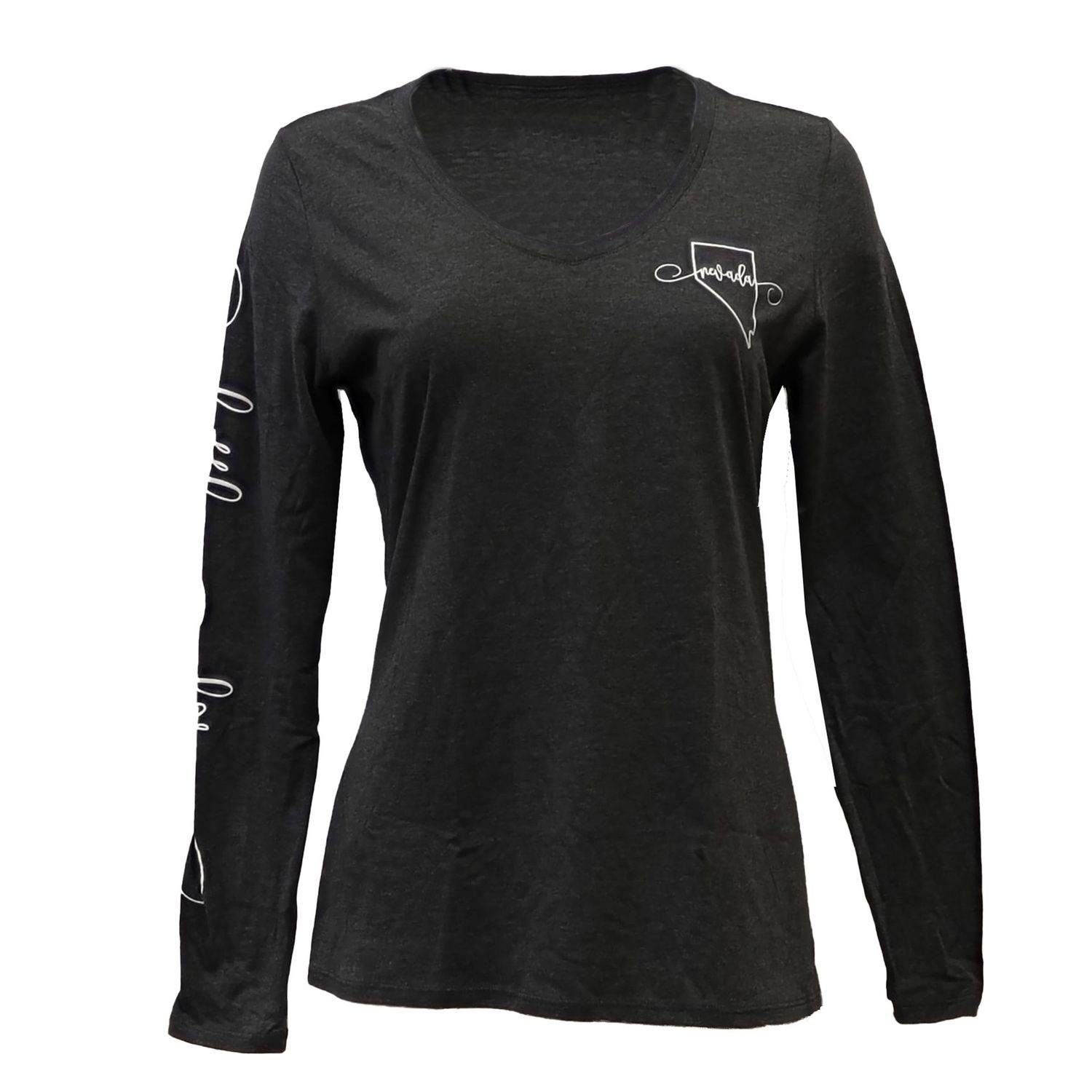 V neck Ladies Long Sleeve Perfect Tri, Size: XSmall