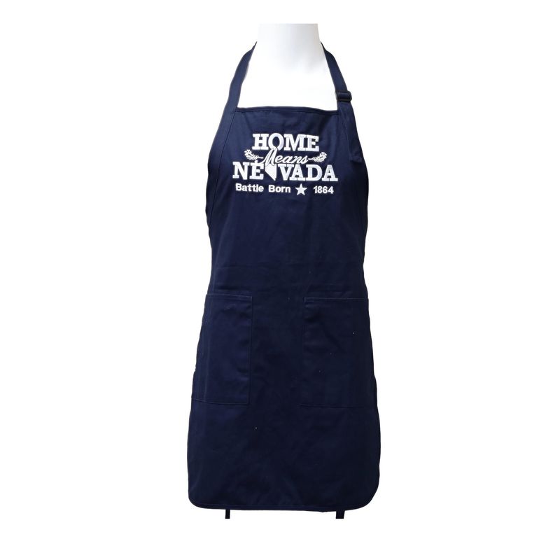 Apron with Home Means Nevada Logo