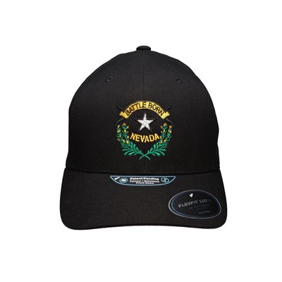 Battle Born Black Adjustable Cap