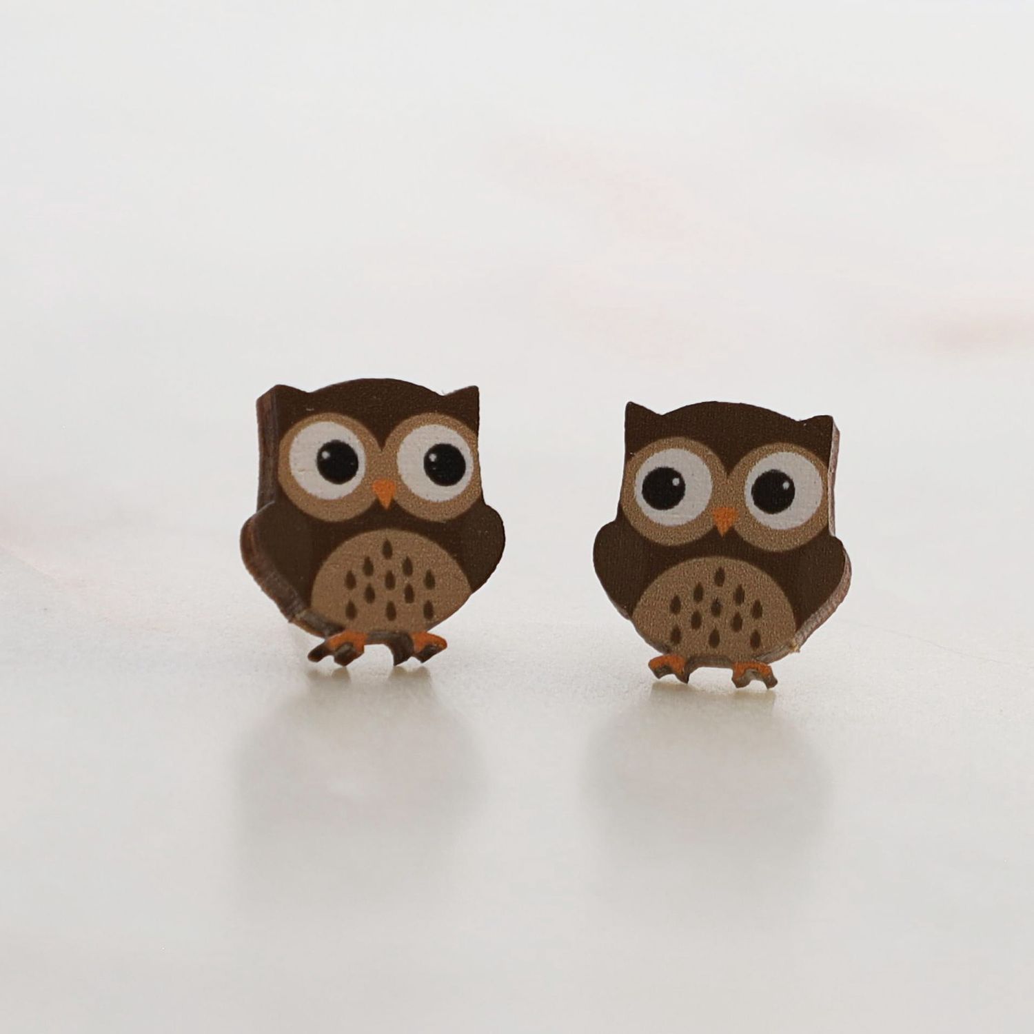 Owl Stud Earrings