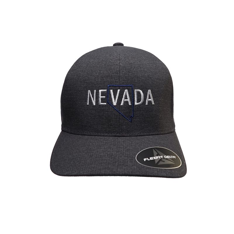 Nevada Flex Fit Cap- Charcoal