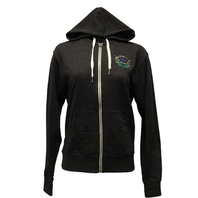 Battle Born Full-Zip Sweatshirt | Charcoal Gray