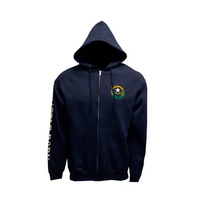 Battle Born Full Zip Sweatshirt | Navy