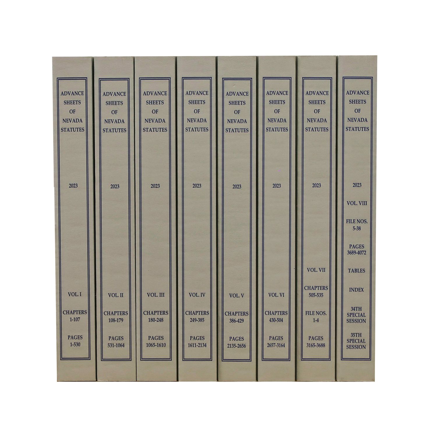 Advance Sheets