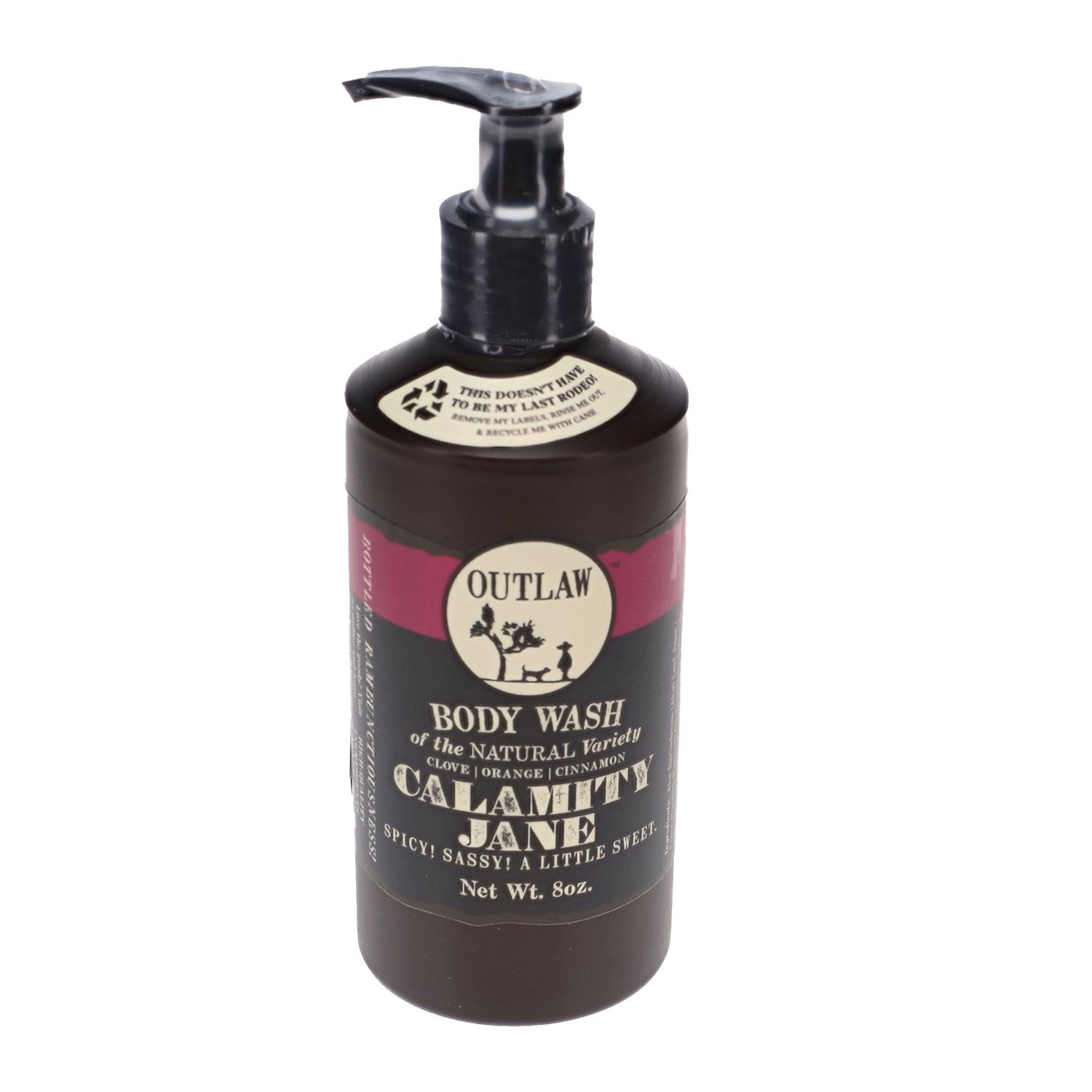 Outlaw Body Wash, Scent: Calamity Jane