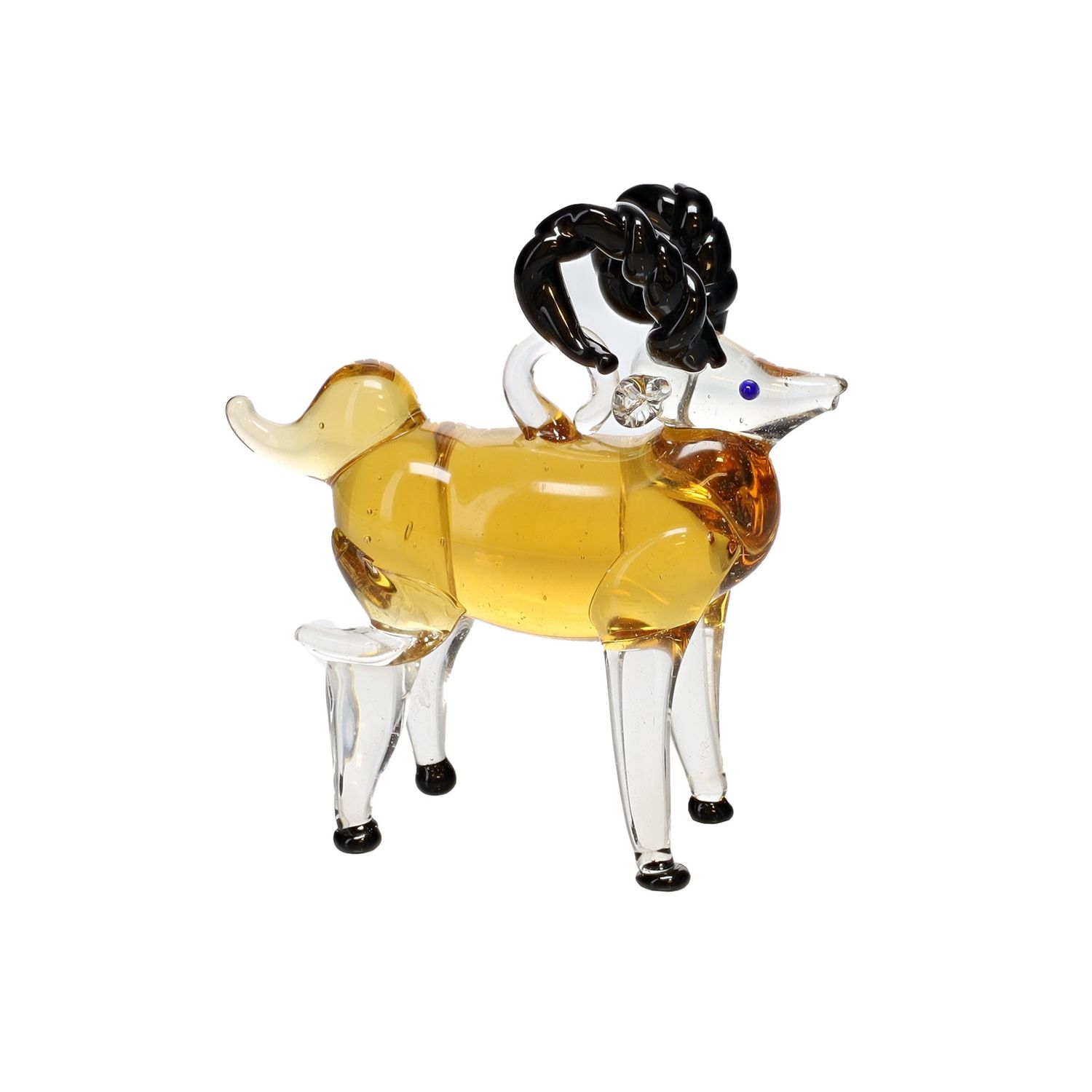 Big Horn Sheep - Glass Ornament