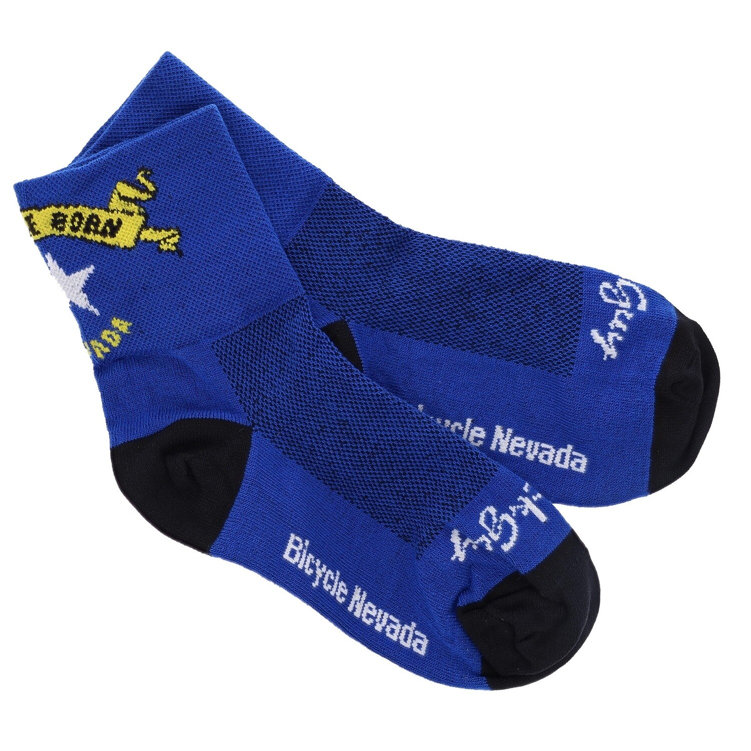 Battle Born Bicycle Socks, Size: S/M