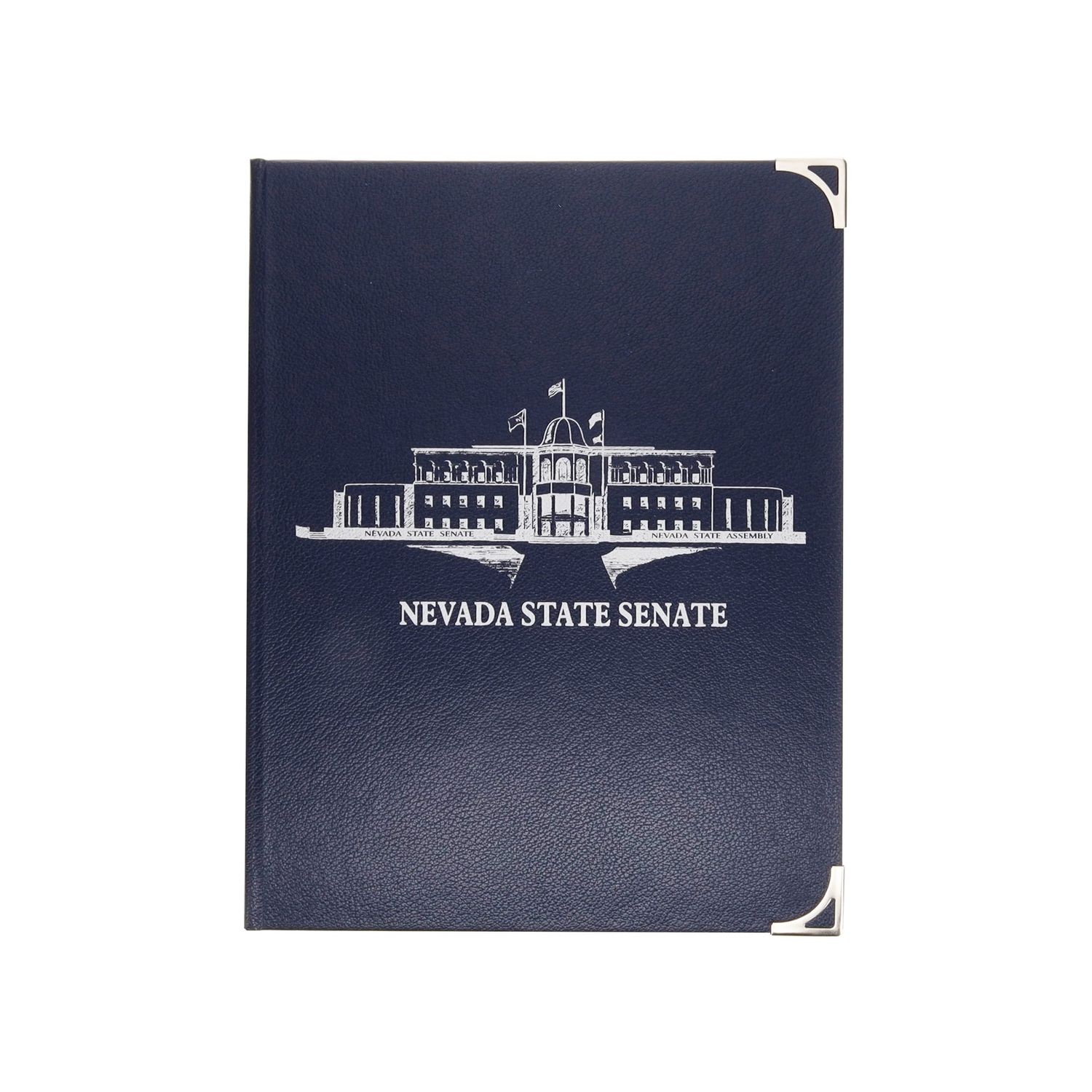 Nevada Senate Pad Holder | Navy Blue, Size: 9"x12"