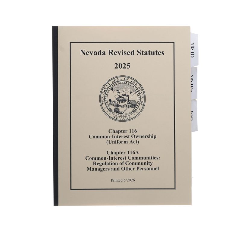 NRS Chapter 116 and 116A Booklet