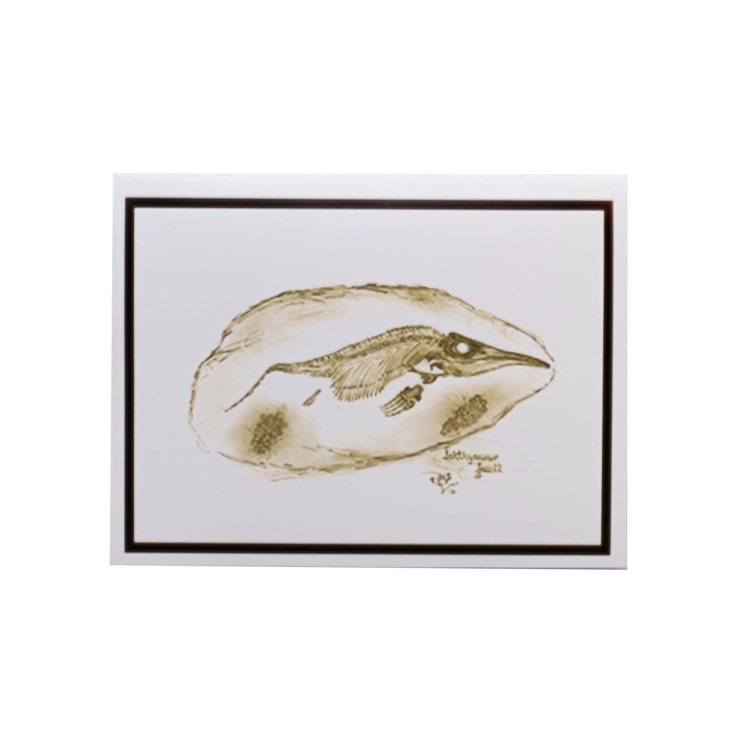 Notecard - Ichthyosaur
