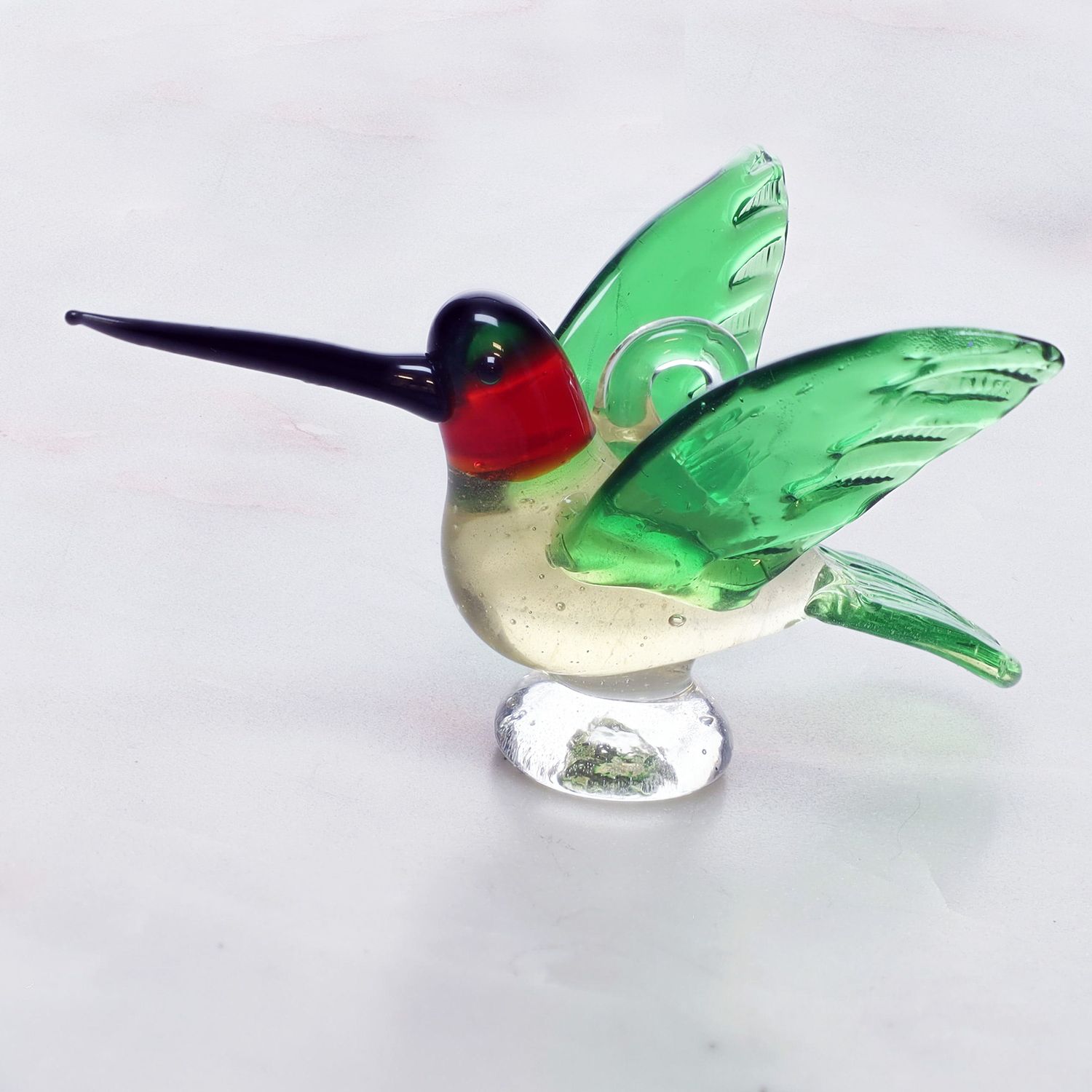 Hummingbird - Glass Ornament