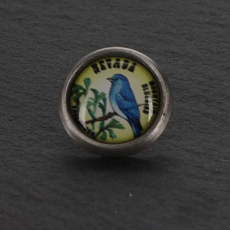 Nevada Bluebird Lapel Pin