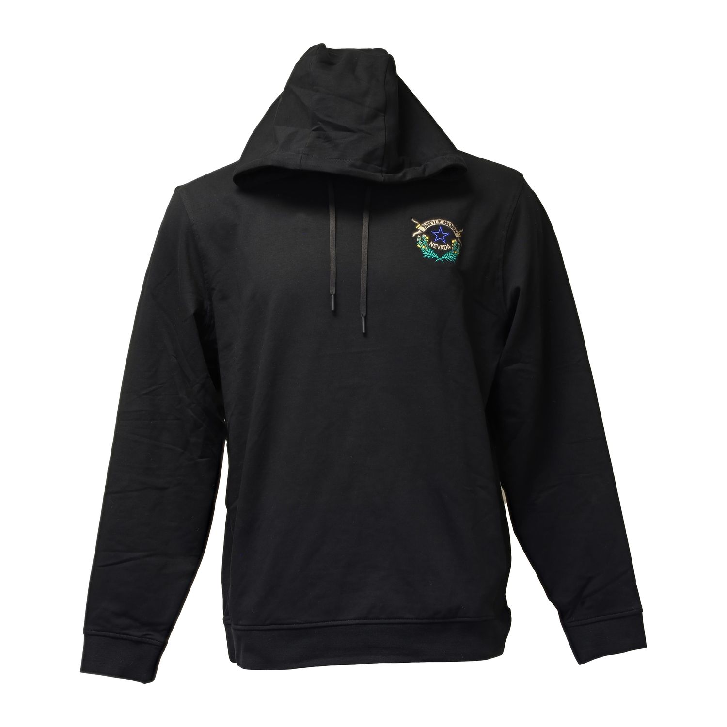 Battle Born Performance Hooded Sweatshirt | Black, Size: Small