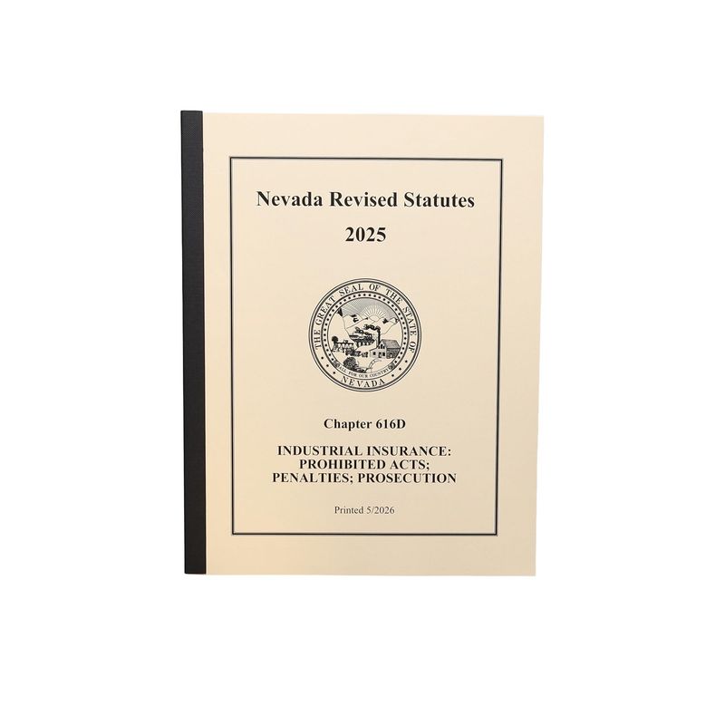 NRS Chapter 616A-616D and 617 Booklet