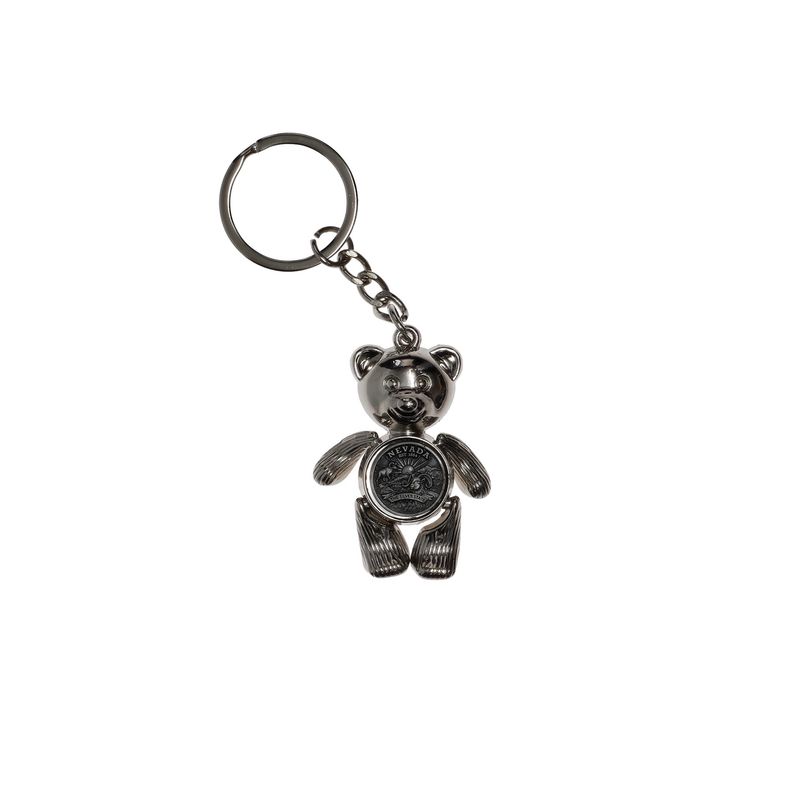 3D Bear Key Ring w/ Bighorn