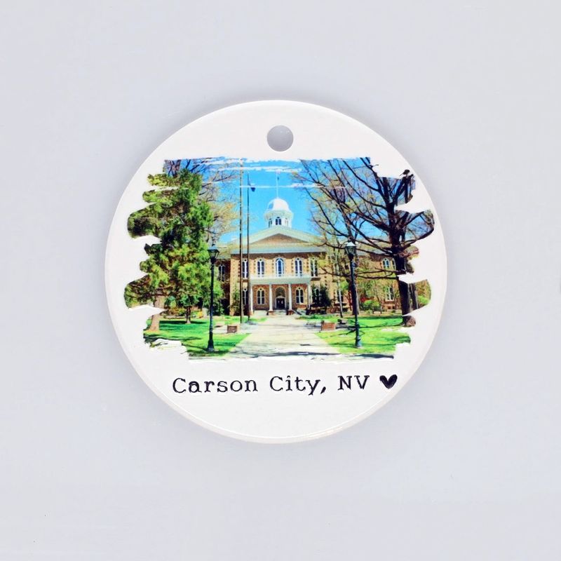 Capitol Building Ceramic Ornament