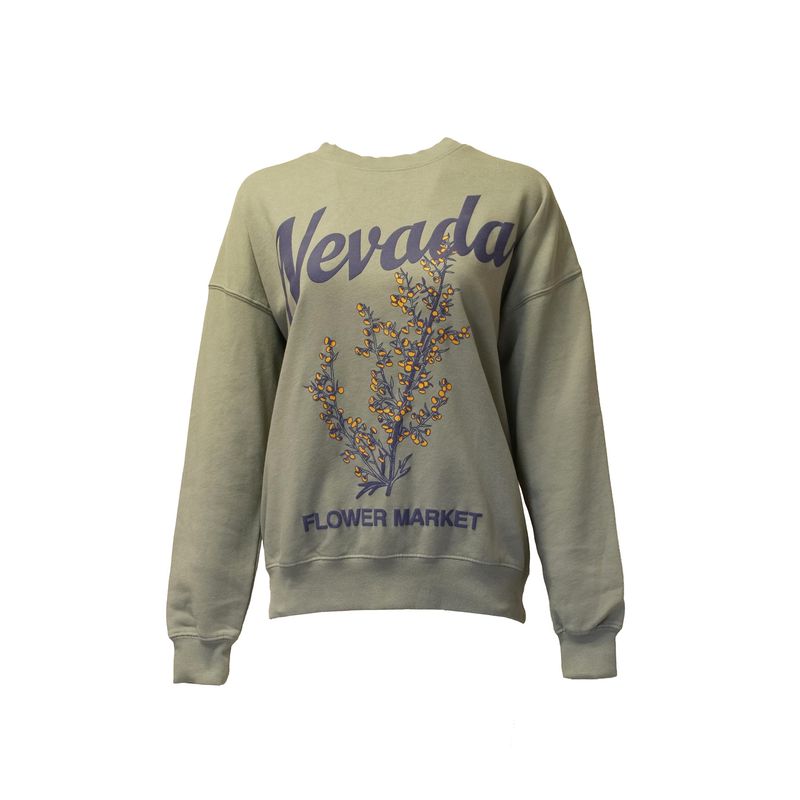 Flower Market Crew Sweatshirt | Sage Green