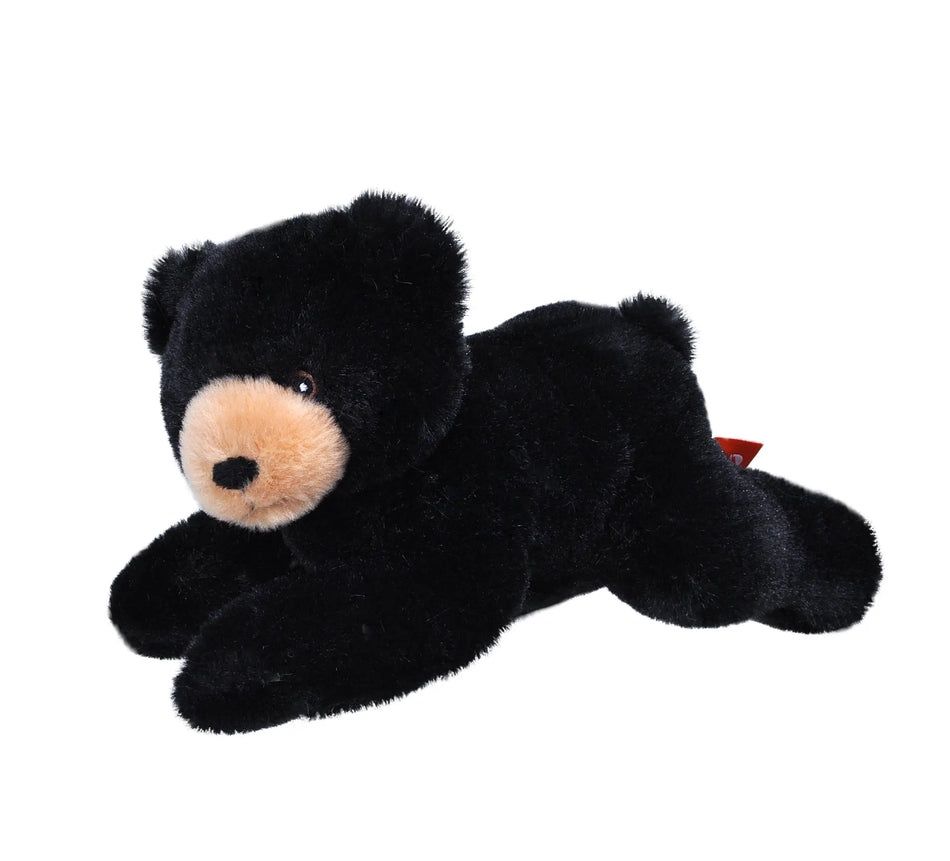 Ecokins - Mini Black Bear 8"