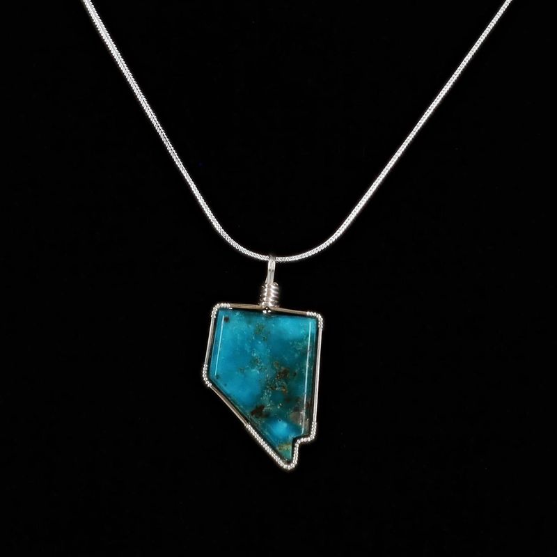 Nevada Turquoise Necklace | Fox Mine