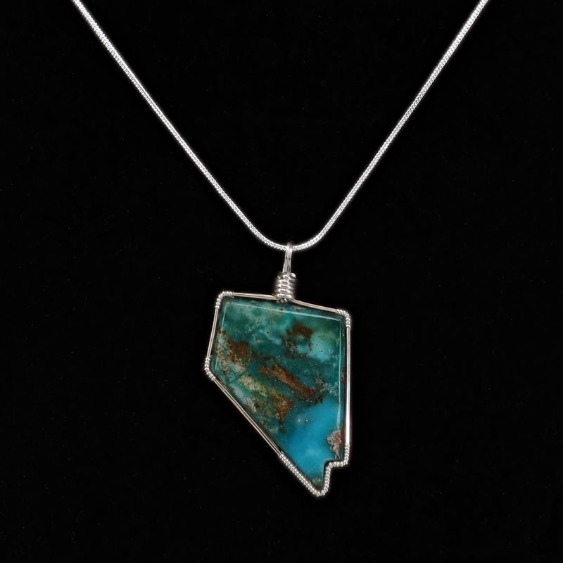 Fox Mine Nevada Turquoise Necklace