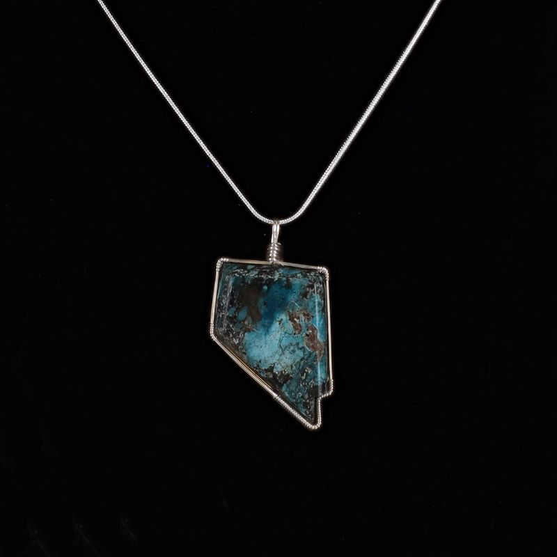 Wire Wrapped Nevada Necklace | New Lander