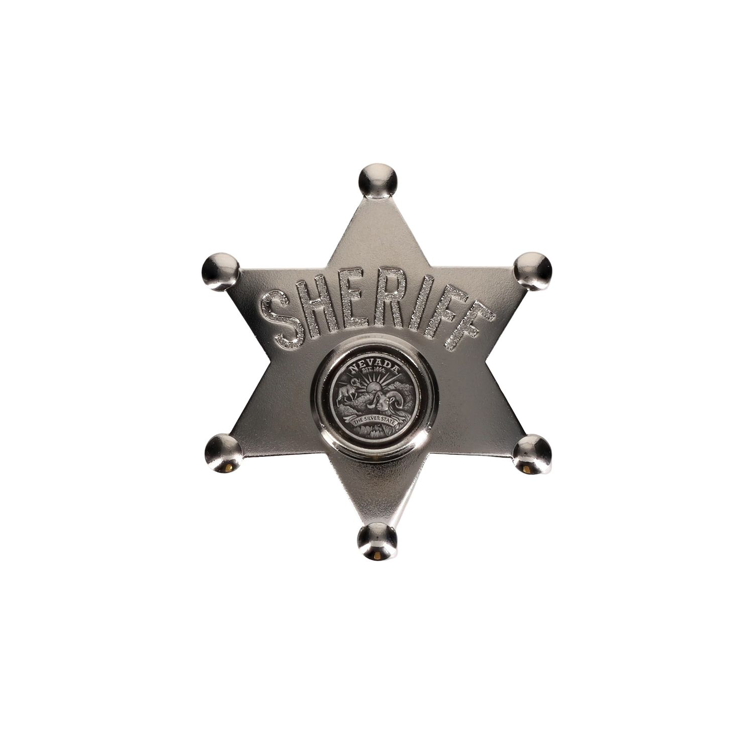 Sheriff Badge with Bighorn Sheep
