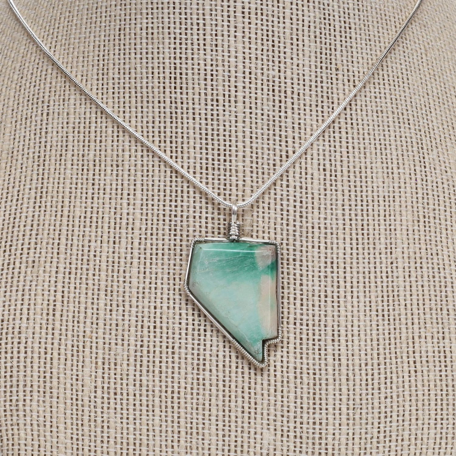 Nevada Shaped "Sloan Claim" Turquoise