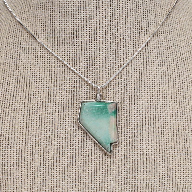 Nevada Shaped "Sloan Claim" Turquoise