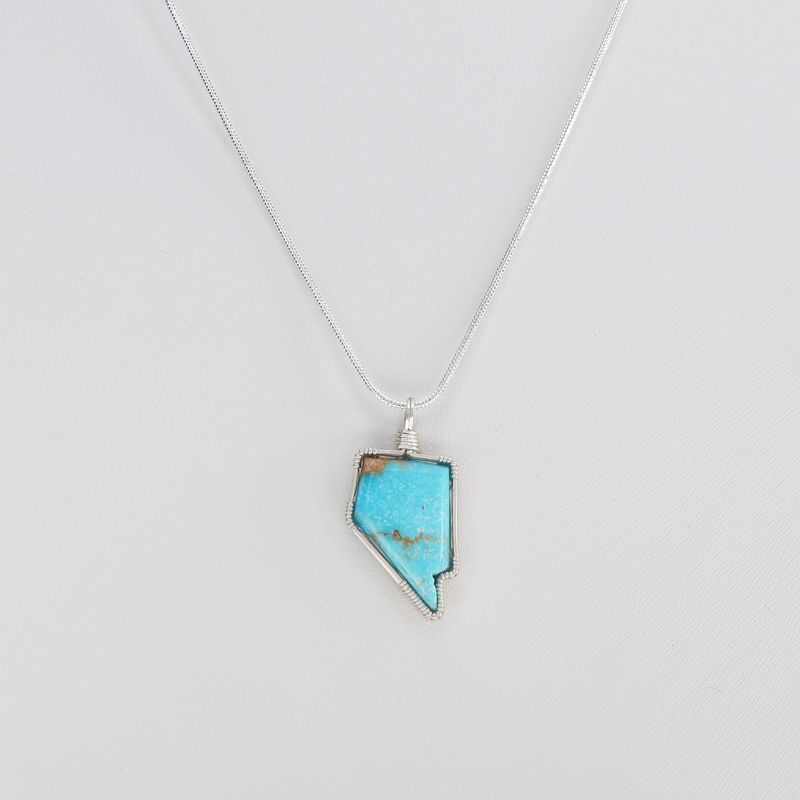 Nevada Turquoise Pendant | Blue Moon Mine