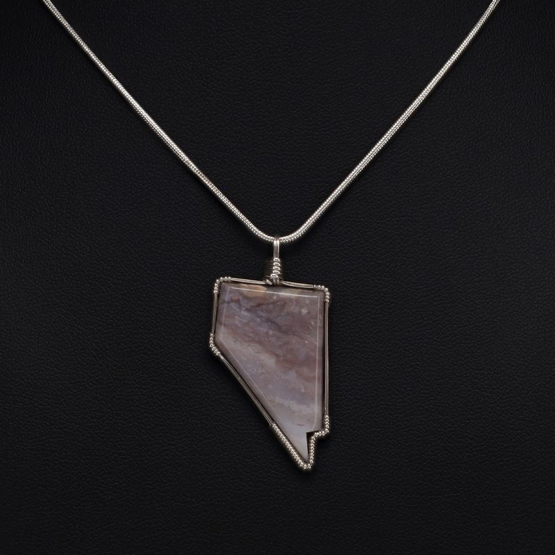 Nevada Pendant | Purple Jasper
