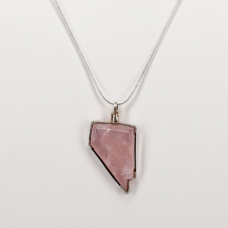 Nevada Pendant | Lavender Quartz