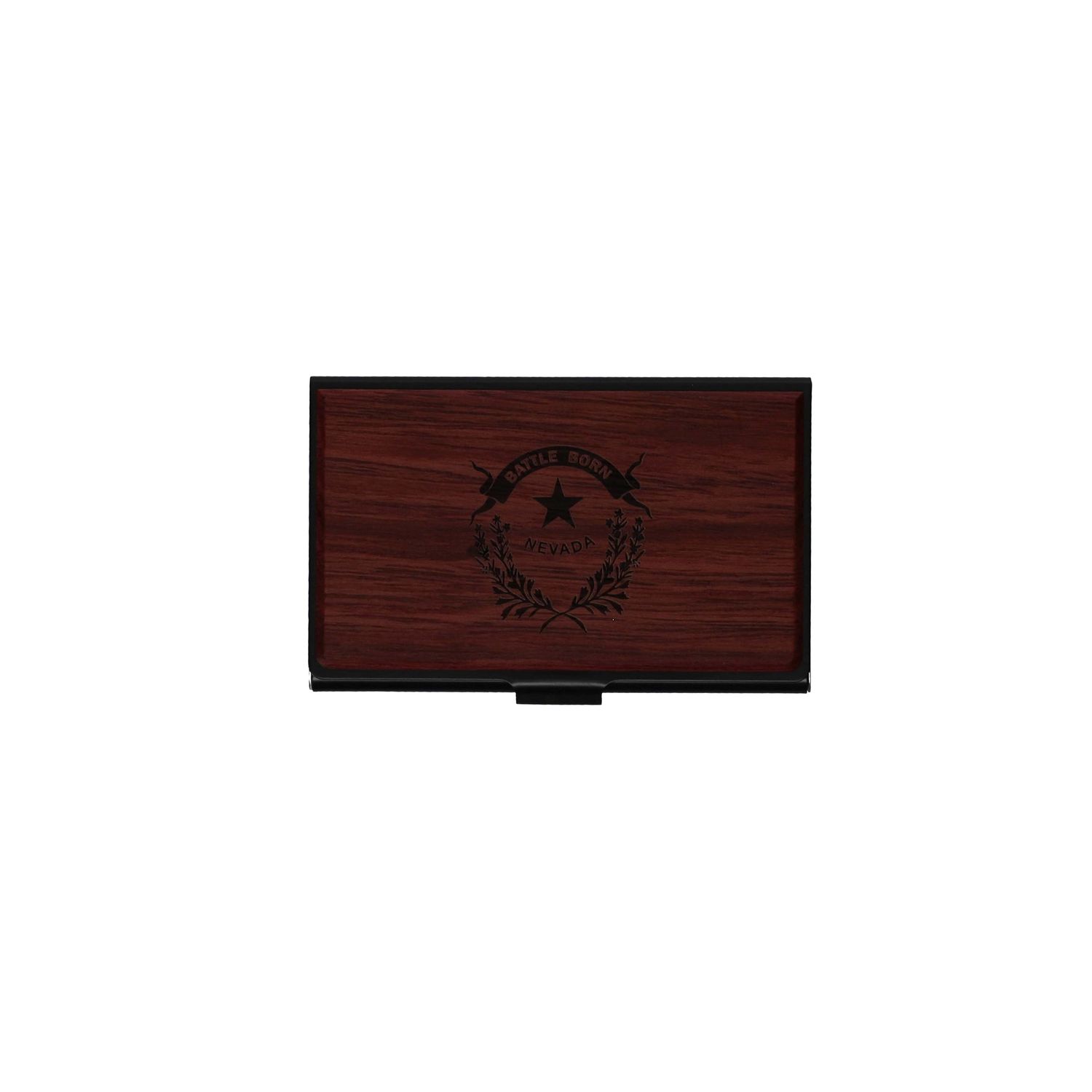Battle Born Card Holder | Dark Brown