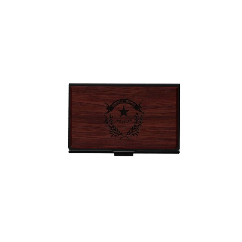 Battle Born Card Holder | Dark Brown