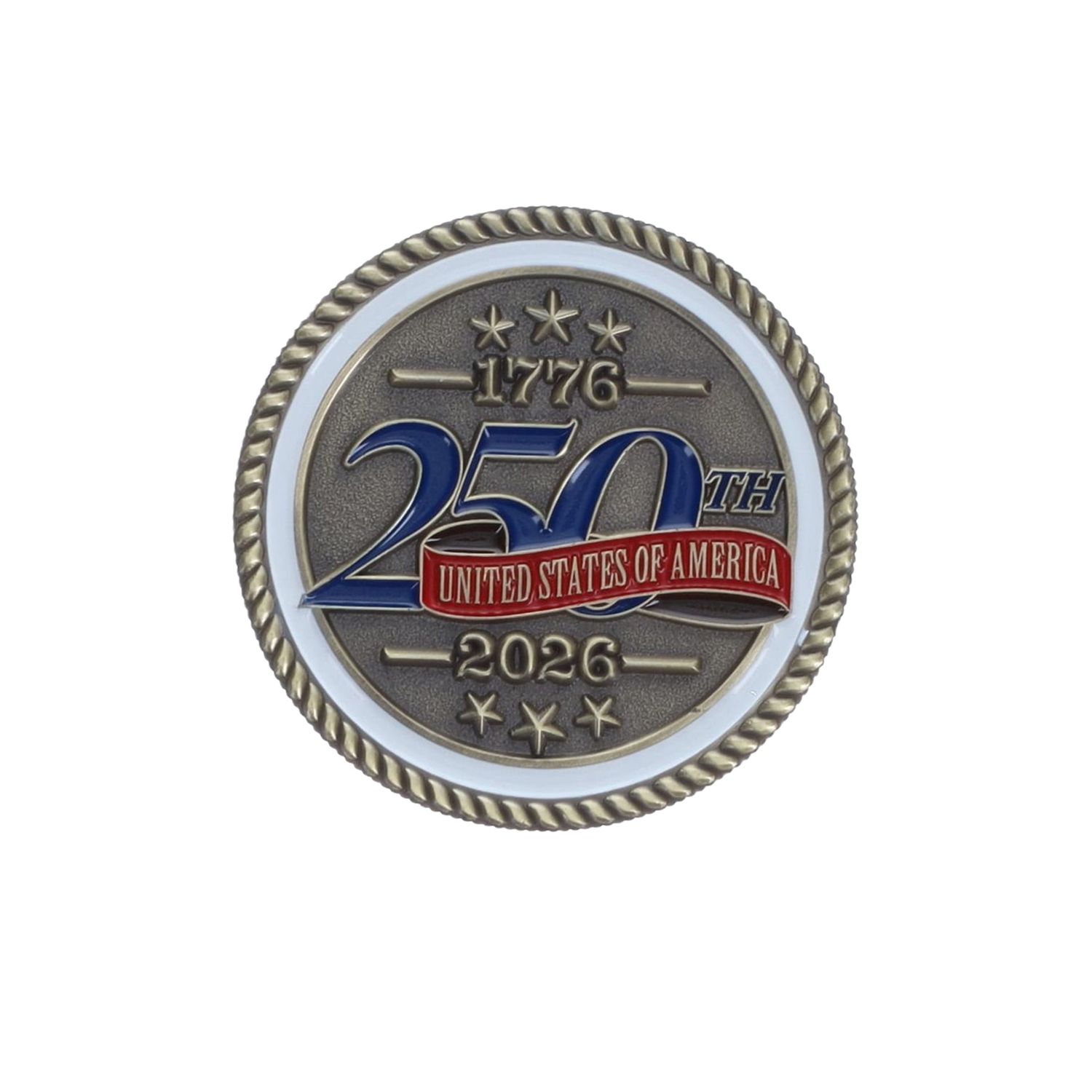 America 250 Challenge Coin | Bronze