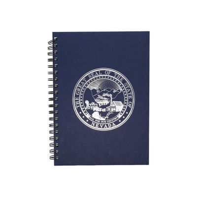 State Seal Spiral Journal | Blue